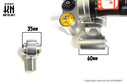 RCB 280-285mm リアショック減衰調整【R-25】DD-line【パープル】モノサス　