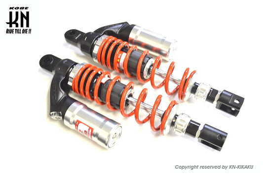 RCB 348-353mm リアショック減衰調整【XMAX250/300/PCX】VDシリーズ【シルバー/レッド】