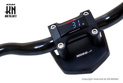 KOSO CNCハンドルポスト【S-MAX/マジェスティ-S】レッド
