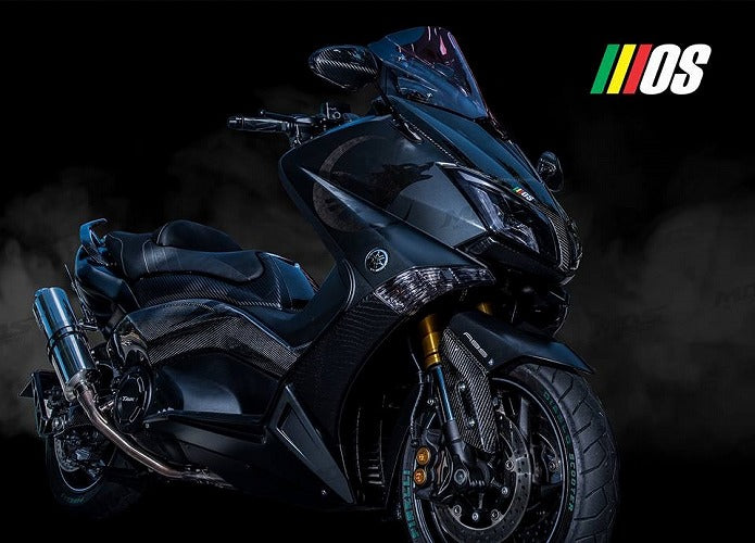 カーボン ウインドスクリーンサイドカバー【TMAX530-6型,TMAX560-7型】