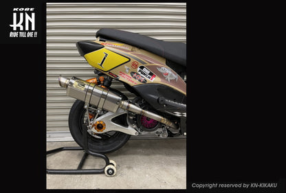 HOTLAP×KN チャンピオンマフラー TITAN 【シグナスX Ver.3】チタンマフラー