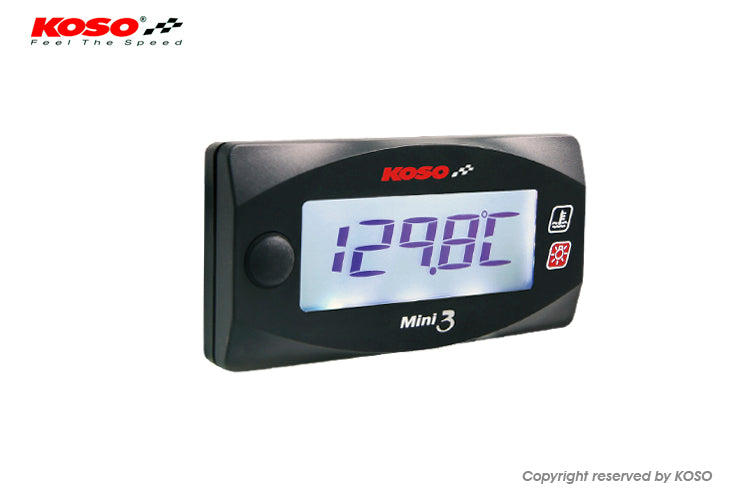 KOSO Mini3デジタル【ヘッド温度計】 シグナスX・BWS125/X/R