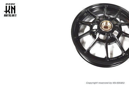 鍛造アルミホイール前後セット【アドレスV125/G(K5-K9)】ブラック【タイプ1】