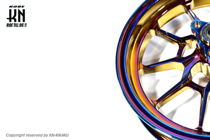 鍛造アルミホイール前後セット【アドレスV125/G(K5-K9)】チタンカラー【タイプ1】