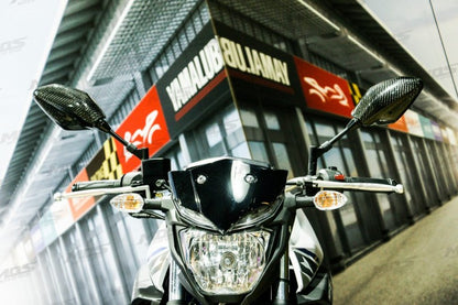 MOS カーボンミラーカバー【MT-25/MT-03/MT-09】