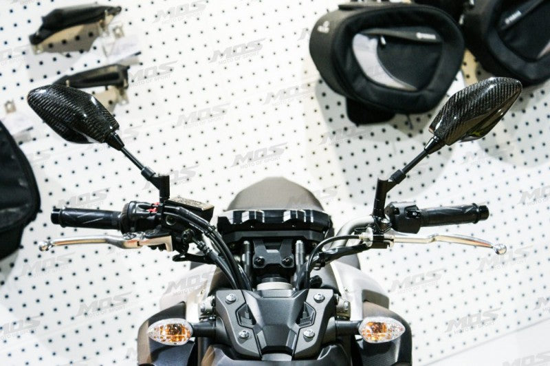 MOS カーボンミラーカバー【MT-25/MT-03/MT-09】