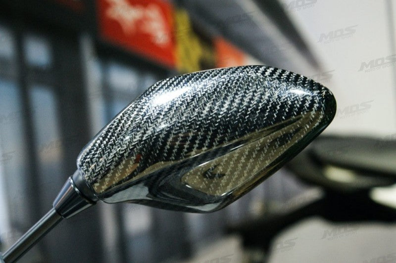 MOS カーボンミラーカバー【MT-25/MT-03/MT-09】