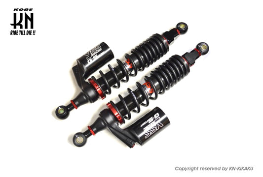 YSS リアショック【365-380mm】G-SP【減衰調整式/車高調整式】ハンターカブ/クロスカブ【ブラック】