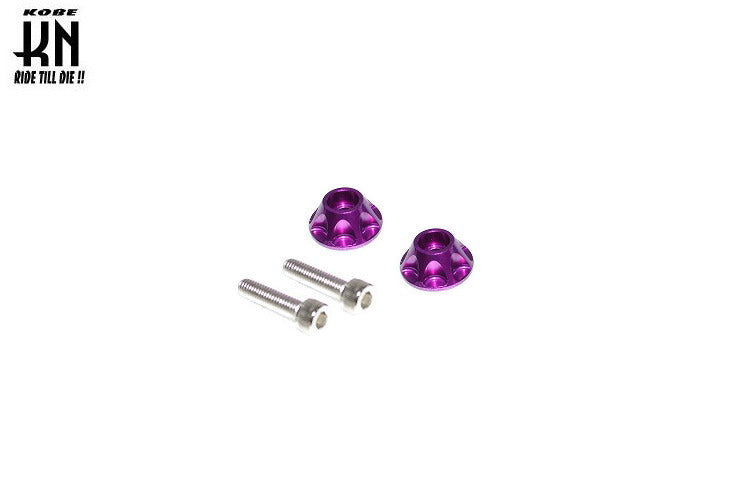 ライセンスボルト【タイプ2】パープル