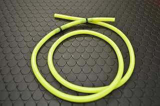 内径5mm〜6mm ブリーザーホース【ワンウェイバルブ付】蛍光イエロー