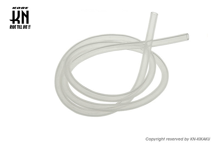 Motoforce  カラー燃料ホース【内径5mm/長さ1000mm】クリアー