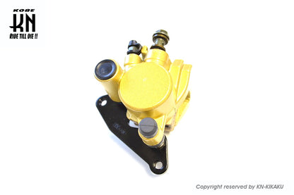 ノーマルタイプキャリパー【ブレーキパッド付】ディオ系【ゴールド】