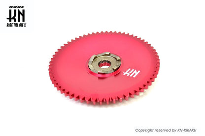 軽量アルミドライブフェイス【ディオ系/ジャイロ系/太軸用】レッド