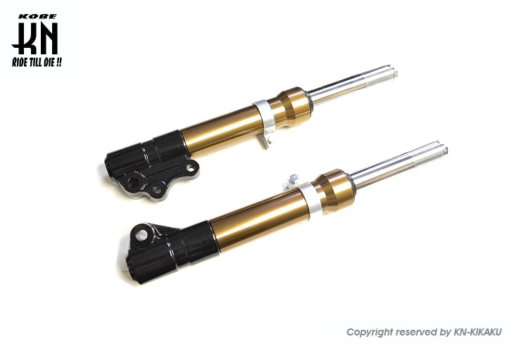 フロントフォーク 【ブラック/ブロンズ】 スーパーJOGZ/アプリオタイプ2系】