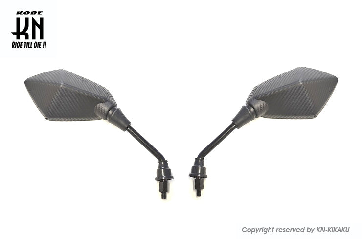 GLミラー【カーボンルック】10mm左右正ネジ