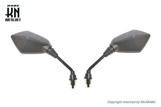 GLミラー【カーボンルック】10mm左右正ネジ