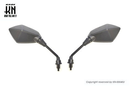 GLミラー【カーボンルック】8mm左右正ネジ