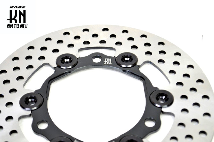 リアフルフローティングディスクロータータイプ1 200mm【シグナスX 4/5型/BWS125 2型】ブラック