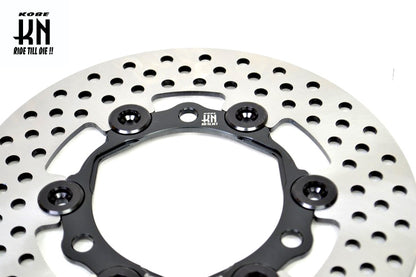 リアフルフローティングディスクロータータイプ1 200mm【シグナスX 4/5型/BWS125 2型】ブラック