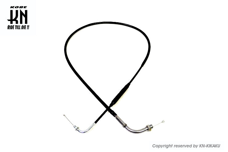 ビッグキャブ用 KNスーパースロットルケーブル【L字ローハイトタイプ】1750mm