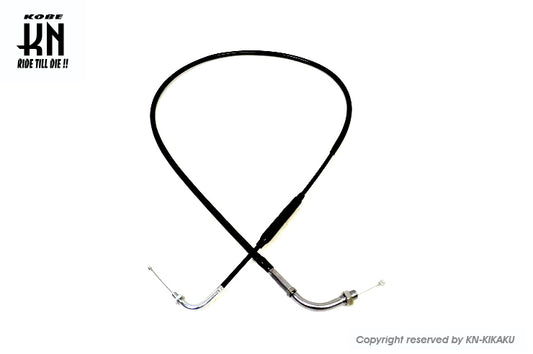 ビッグキャブ用 KNスーパースロットルケーブル【L字ローハイトタイプ】650mm