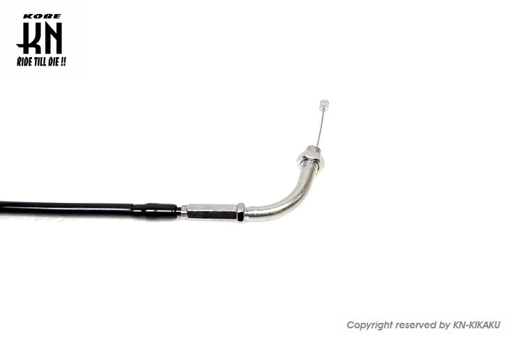 ビッグキャブ用 KNスーパースロットルケーブル【L字ローハイトタイプ】850mm