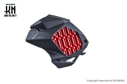 KOSO ラジエーターカバー【シグナスGRYPHUS(6型)/BWS125(3型)/NMAX125/155(2型/V2)/X FORCE】レッド