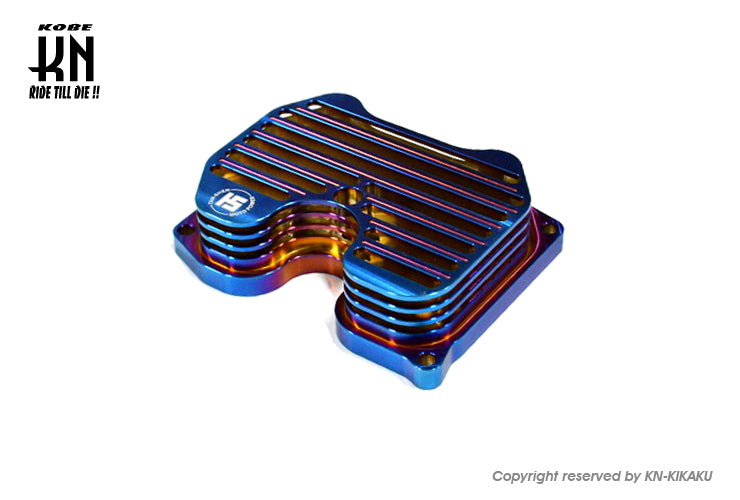 TAN-SHEN ビレットヘッドカバー【マジェスティS/SMAX/FORCE】チタンカラー