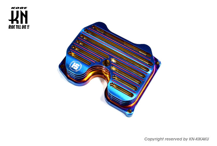 TAN-SHEN ビレットヘッドカバー【マジェスティS/SMAX/FORCE】チタンカラー