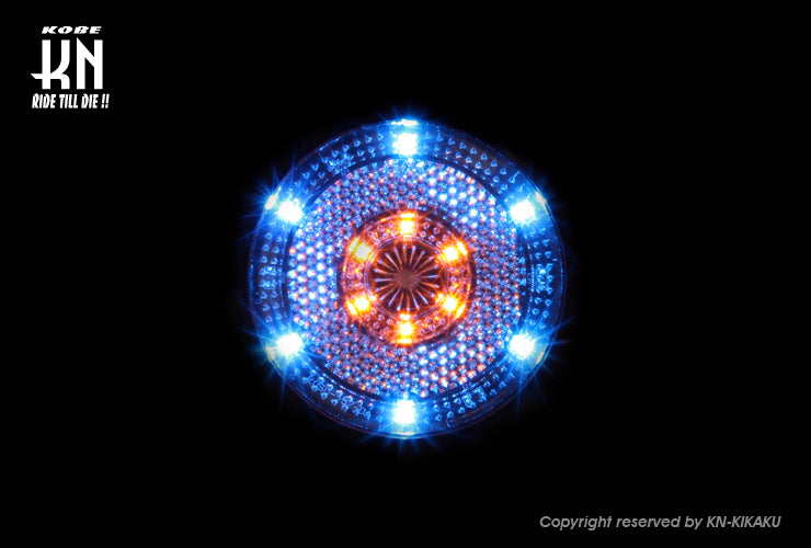 KOSO LED リフレクター【オレンジ/ブルー】