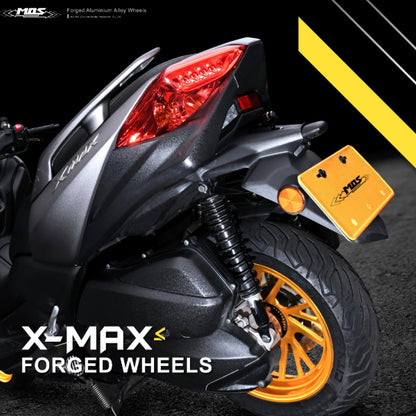 MOS 鍛造アルミホイール前後セット 【XMAX250/300】マットブラック【XF-10】