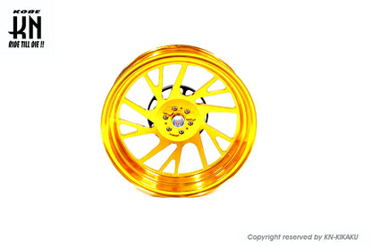 MOS 鍛造アルミホイール前後セット 【XMAX250/300】ゴールド【XF-10】