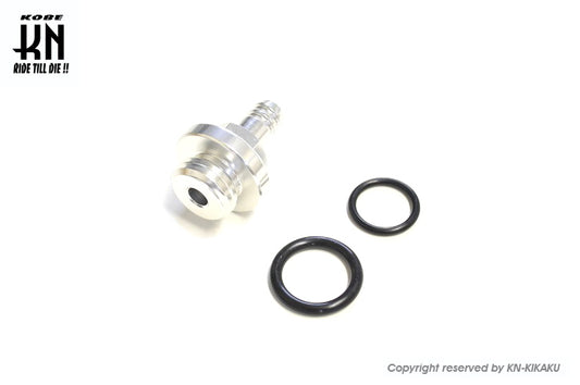 オイルブリーザーアタッチメントA【シグナス/PCX/モンキー/グロム/APE/カブ/zoomer】シルバー