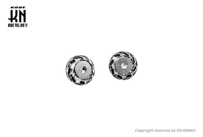 KOSO ライセンスプレートスクリュー【クリアー/ブラック】