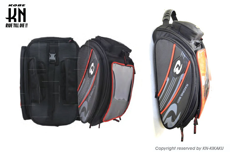 RCB ツーリングタンクバッグ【7リットル】マグネット式