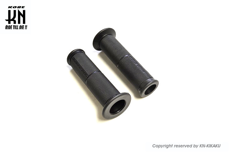 NCY レーシンググリップ【N-20】貫通タイプ 【118mm】ブラック