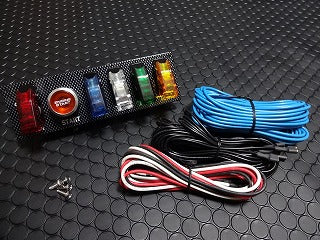 汎用ミサイルスイッチキット【カーボンルックパネル】大