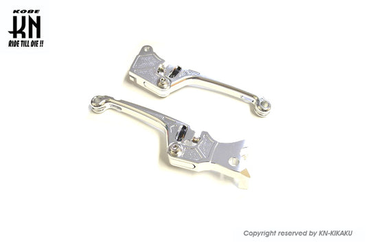 NCY 調整式ブレーキレバー【ZOOMER】シルバー【DISK化仕様】