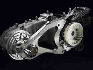 Shark Factory アルミ削出しスイングアーム 【シグナスX/シルバー】