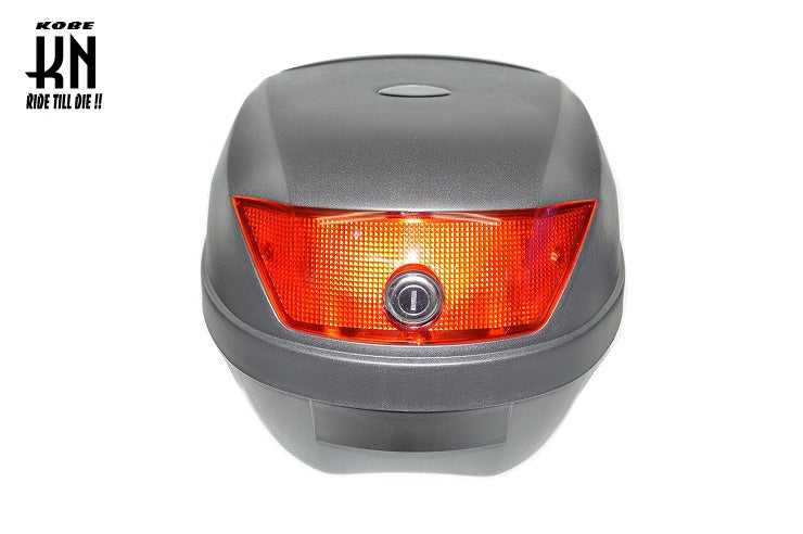 汎用リアボックス 28 リットル【ブラック/レッド】