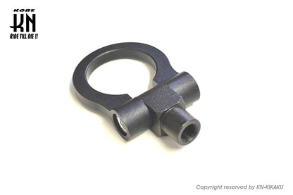 アルミ牽引フック【汎用】ブラック【理由あり】