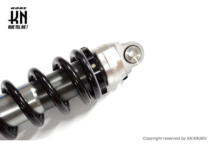 RCB 405mm リアショック減衰調整【KLX150】S2-LINE【ブラック】モノサス