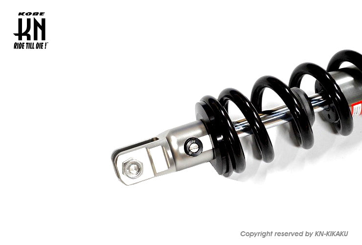 RCB 405mm リアショック減衰調整【KLX150】S2-LINE【ブラック】モノサス