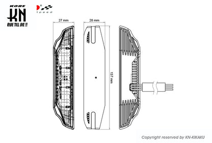 KOSO 汎用LEDデイライトキット