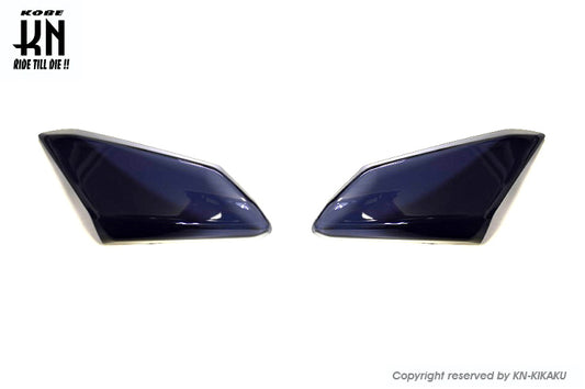 フロントウインカーカバー【スモーク】シグナスX【5型】