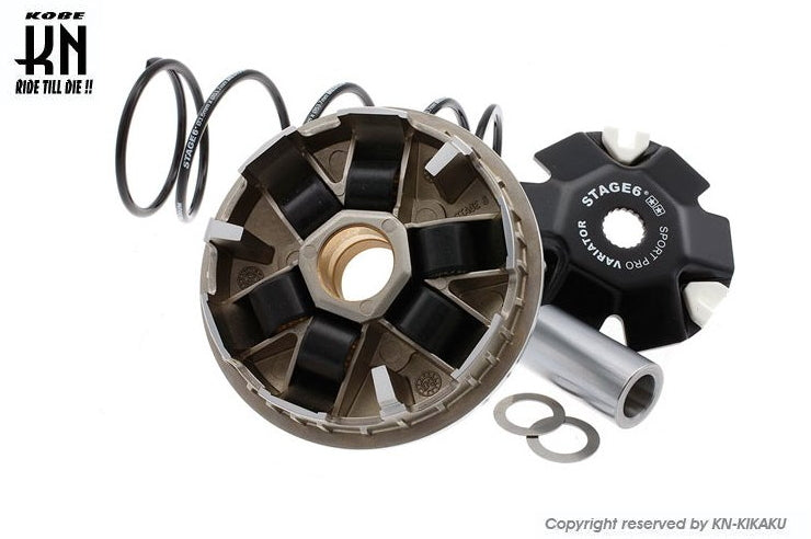 STAGE6  ハイスピードプーリーキット【横型エンジンJOG50系】SPORT PRO