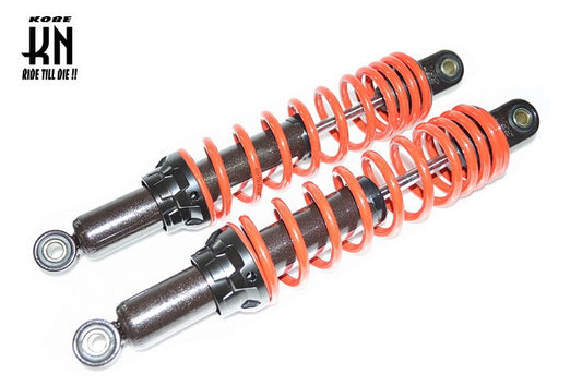 YSS リアショック 330mm【カブ,モンキー系】ブラック/レッド