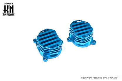KN企画 ビレットタペットカバー タイプ2【シグナスX/BWS125】ブルー