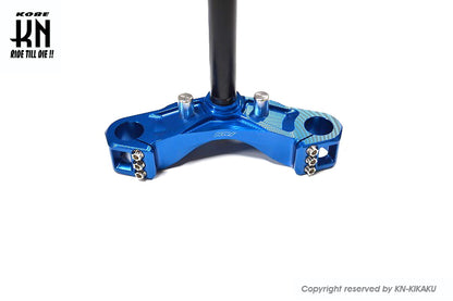 NCY 軽量CNCアルミステム【シグナスX】ブルー