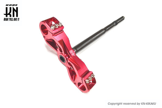 NCY 軽量CNCアルミステム【シグナスX】レッド